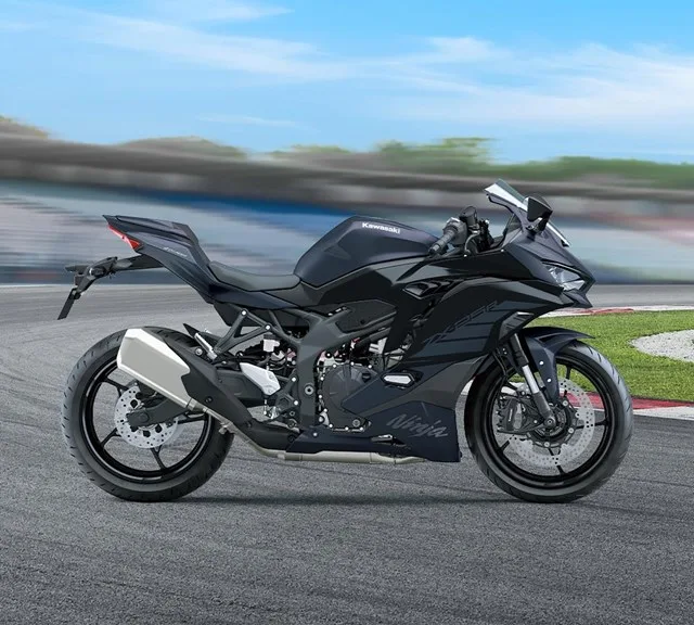 Image of 2025 NINJA ZX-25R SE  in action