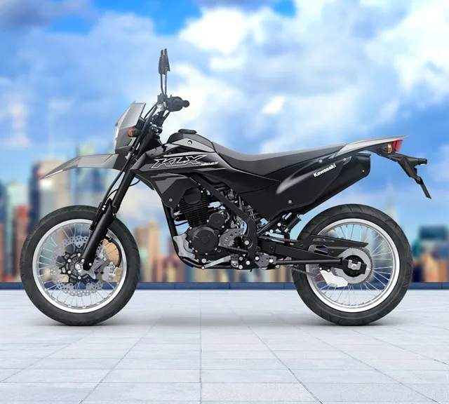 Image of 2027 KLX150SM in action