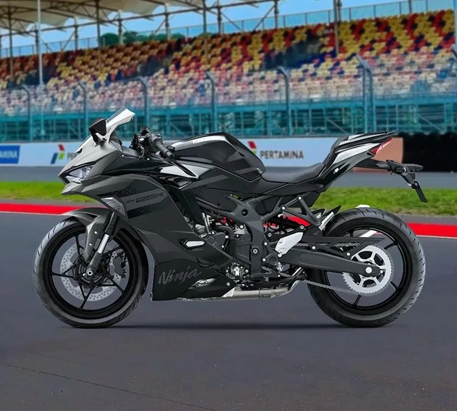 Image of 2027 NINJA ZX-25R SE in action